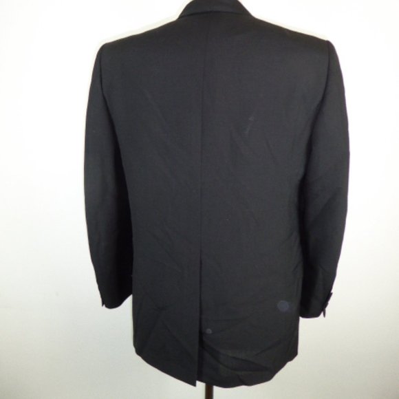 VINTAGE CONNAUGHT BLACK TUXEDO jacket Carroll Co - Picture 4 of 6
